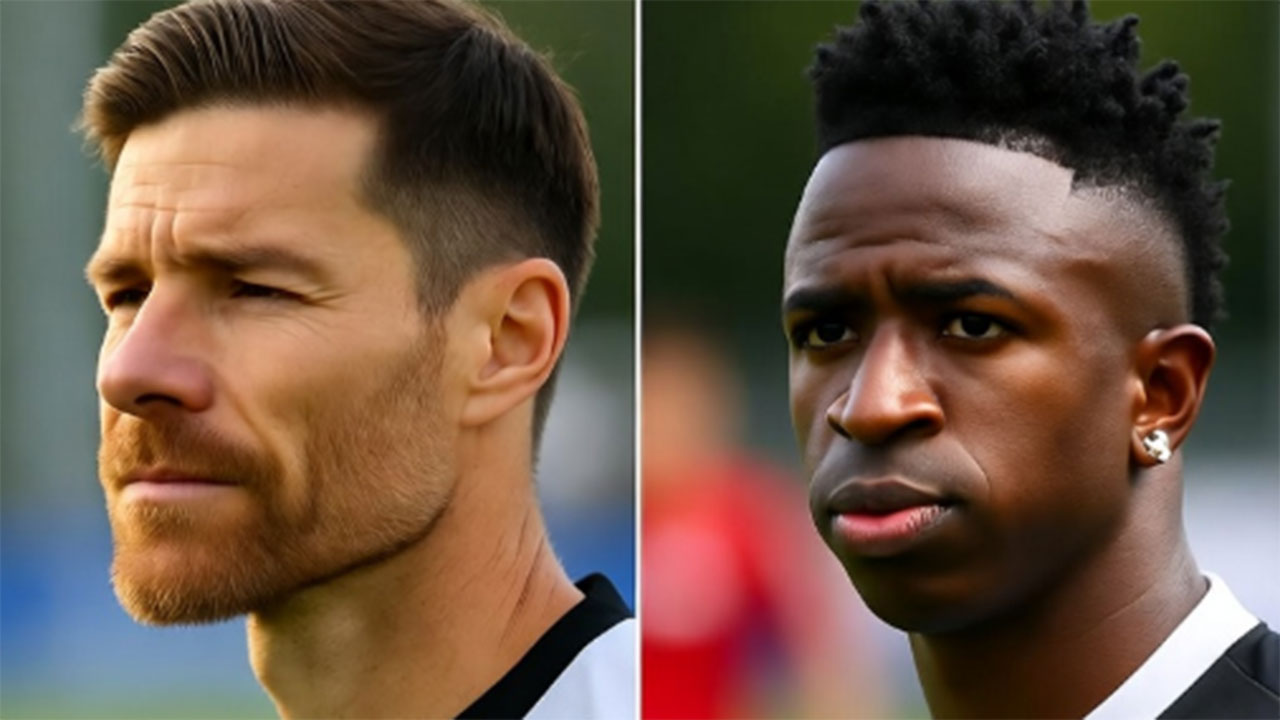 Xabi Alonso y Vinicius