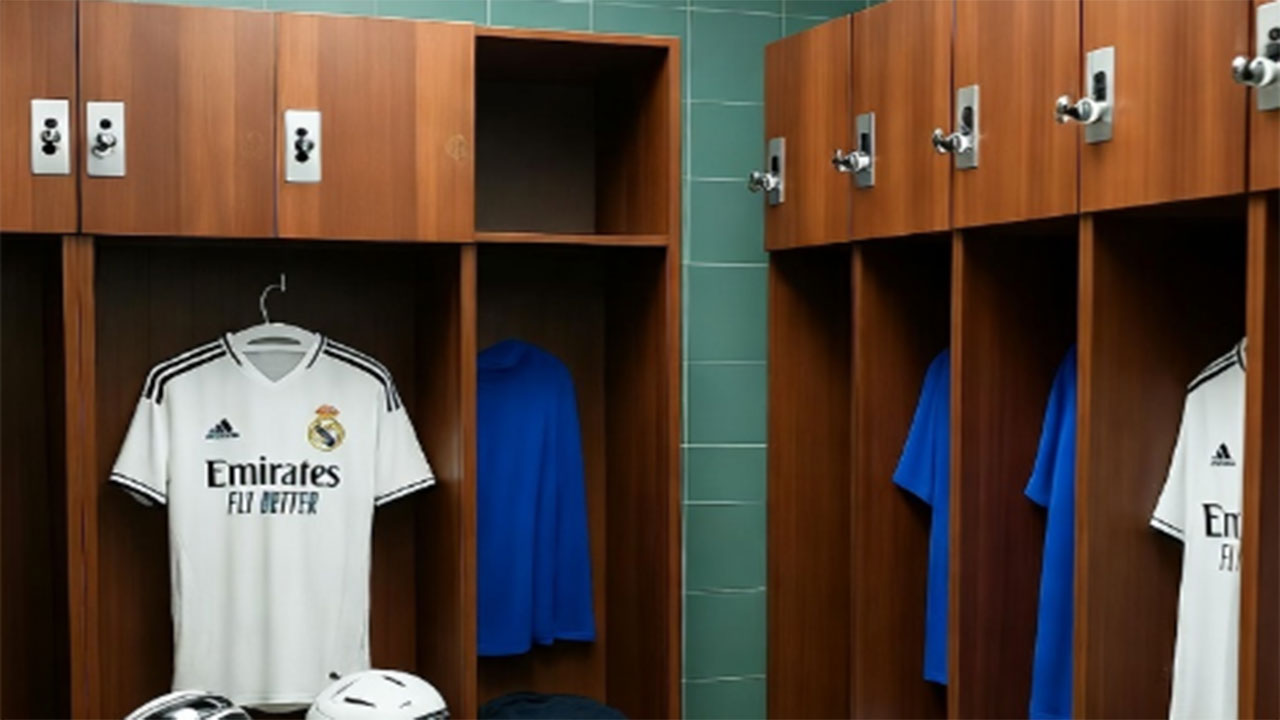 Vestuario Real Madrid